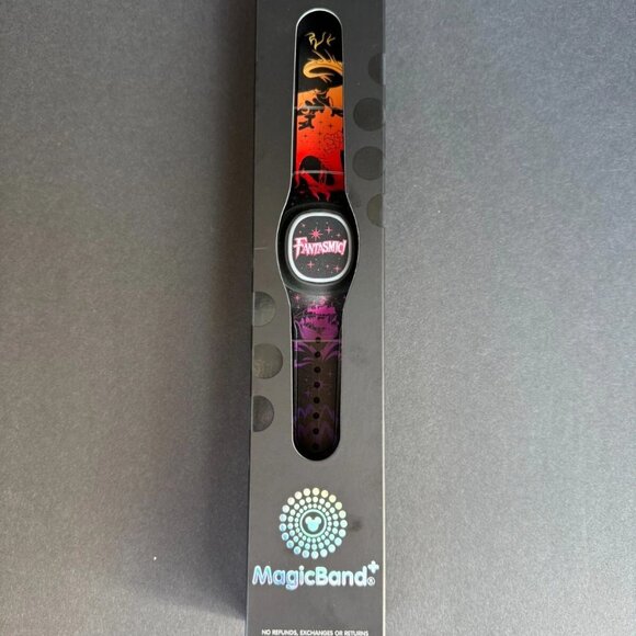 Disney FANTASMIC Sorcerer's Apprentice MALEFICENT MagicBand+ Plus NEW - Picture 2 of 3